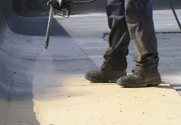 Coating systems over Boise spray foam roof systems